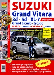 купить книгу по обслуживанию автомобиля SUZUKI GRAND VITARA